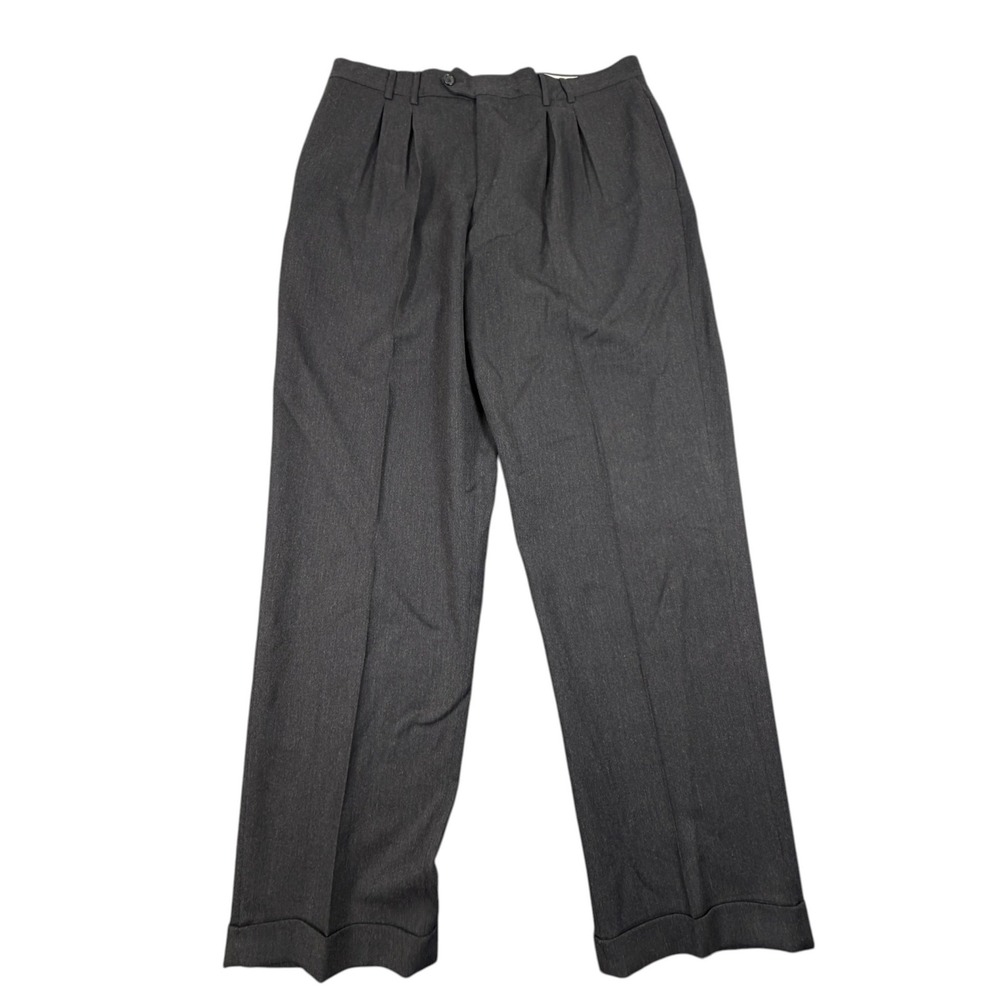 Valentino Uomo Mens Trousers Pants Grey Speckled 40x34
